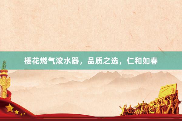 樱花燃气滚水器，品质之选，仁和如春