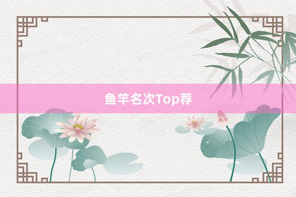 鱼竿名次Top荐
